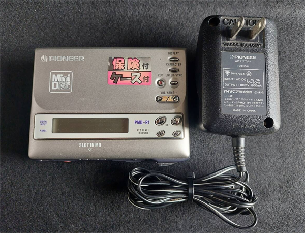 先锋PIONEER便携式MD